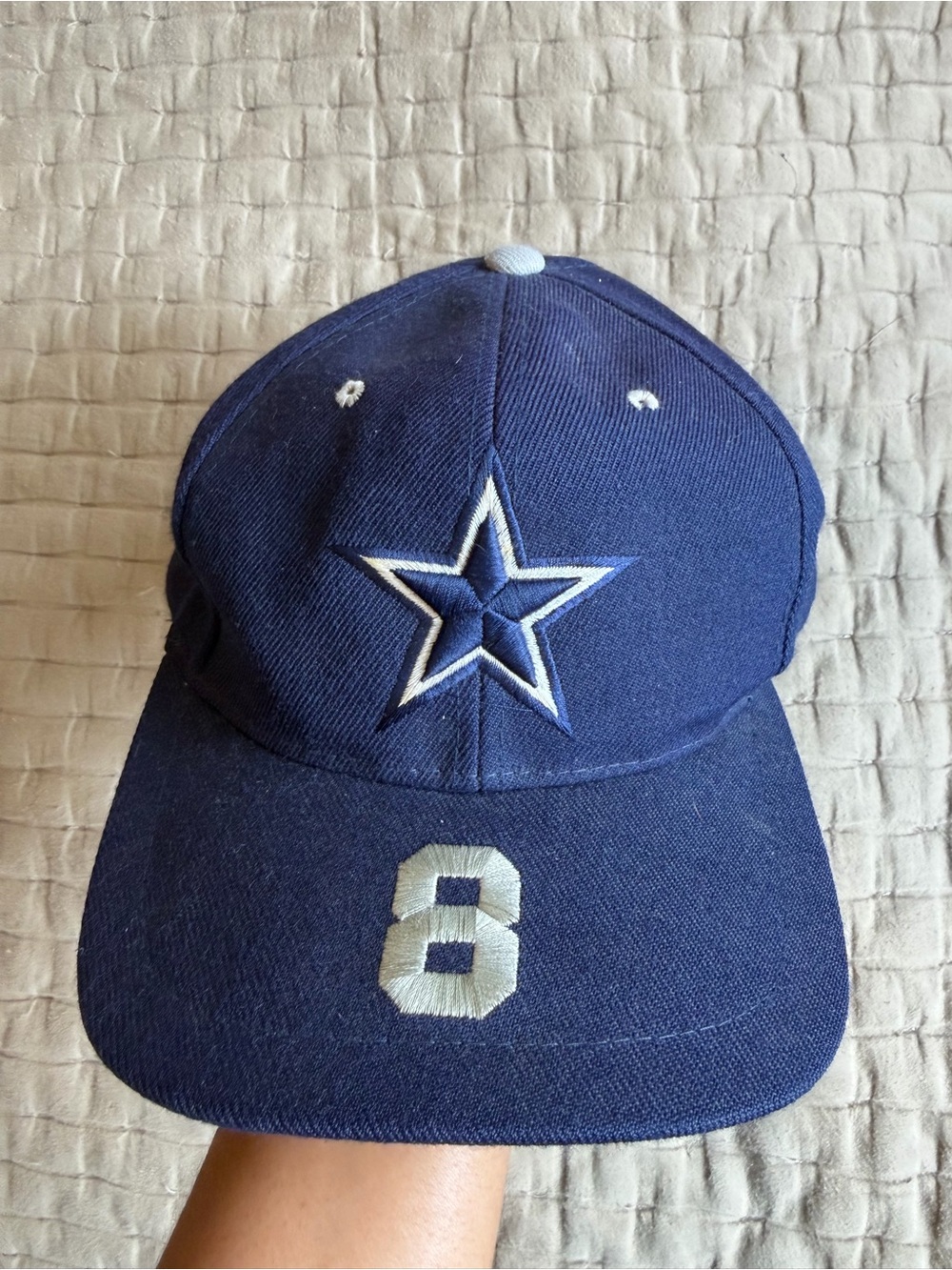 Vintage Troy Aikman Dallas Cowboys Drew Pearson Snapback Hat